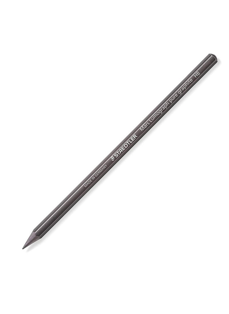STAEDTLER - 12-Piece Lumograph Pure Graphite Drawing And Sketching Pencils - Image 1