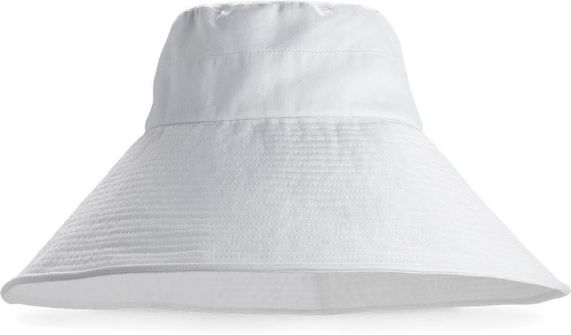 Coolibar Women's Beach Hat - UPF 50+ Sun Protection - Brittany in White - Image 4