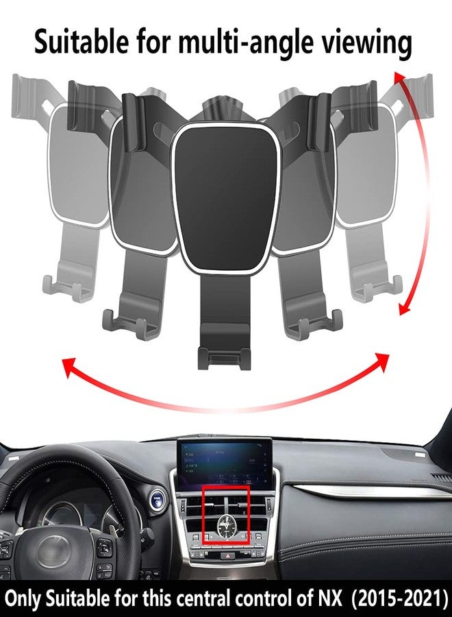 musttrue Car Phone Holder for 2015-2021 Lexus NX 200t 300 300h SUV Auto Accessories Navigation Bracket Interior Decoration Mobile Cell Phone Mount - Image 5