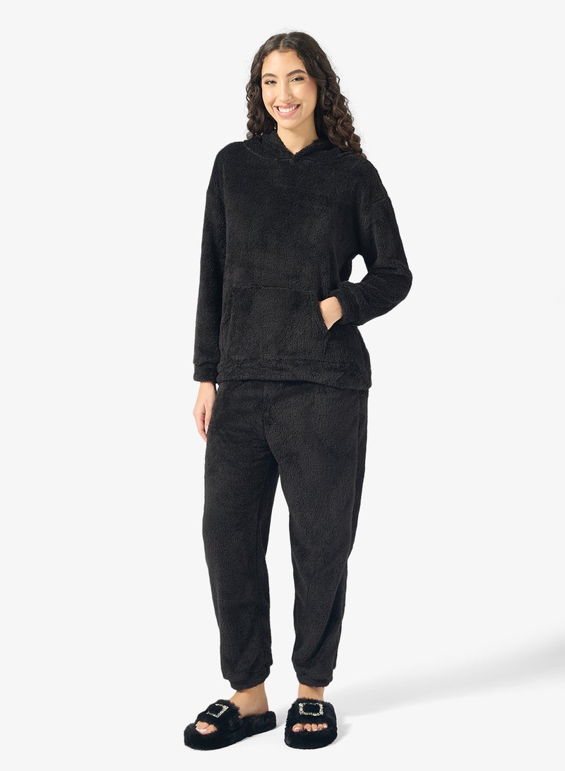 Ginger Basics Cozy Hooded Borge Lounge Coord Set - Image 5