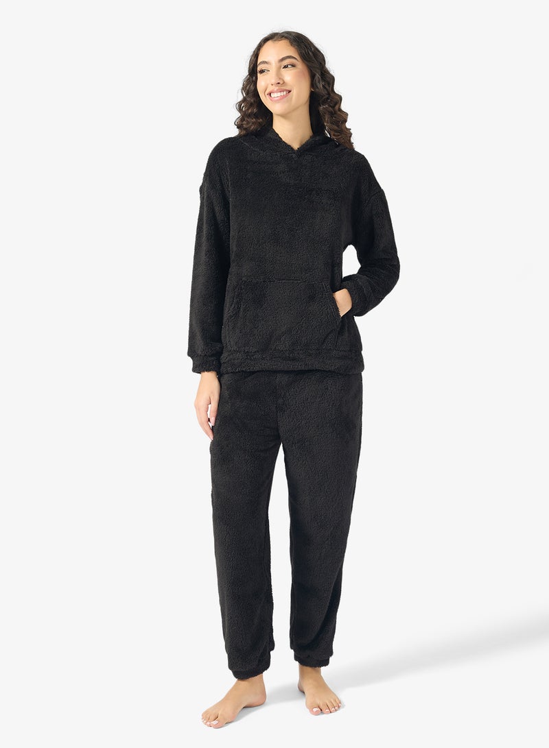 Ginger Basics Cozy Hooded Borge Lounge Coord Set - Image 1