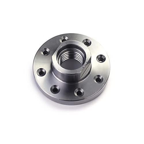 PHUKIMLONG 3" Wood Lathe Steel Faceplate Chucks, 1”-8TPI Thread Woodworking Accessories Tools - Image 1