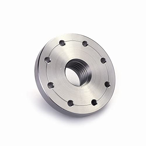 PHUKIMLONG 3" Wood Lathe Steel Faceplate Chucks, 1”-8TPI Thread Woodworking Accessories Tools - Image 2