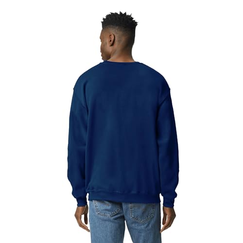 Gildan UGP Campus Apparel Gildan Men's Heavy Blend Crewneck Sweatshirt - X-Large - Navy - Image 3