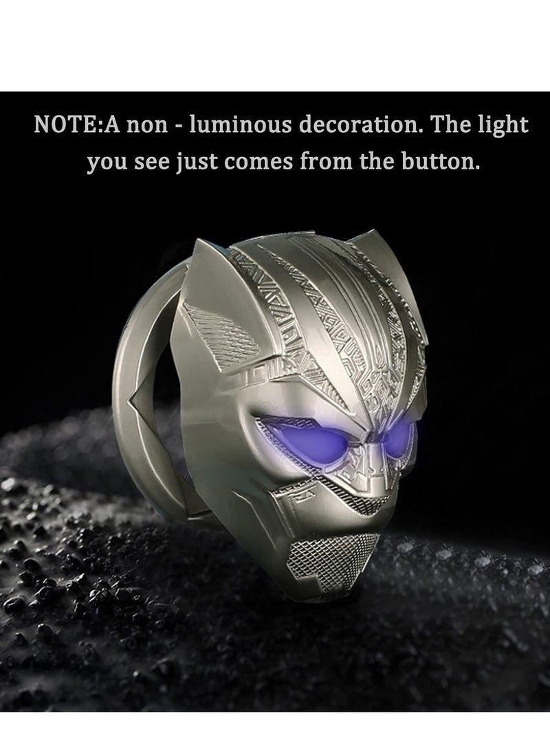 Car Engine Ignition Start Stop Button Cover Protective Switch Button Cover, Universal Anti-Scratch Decorative Stickers - Image 1