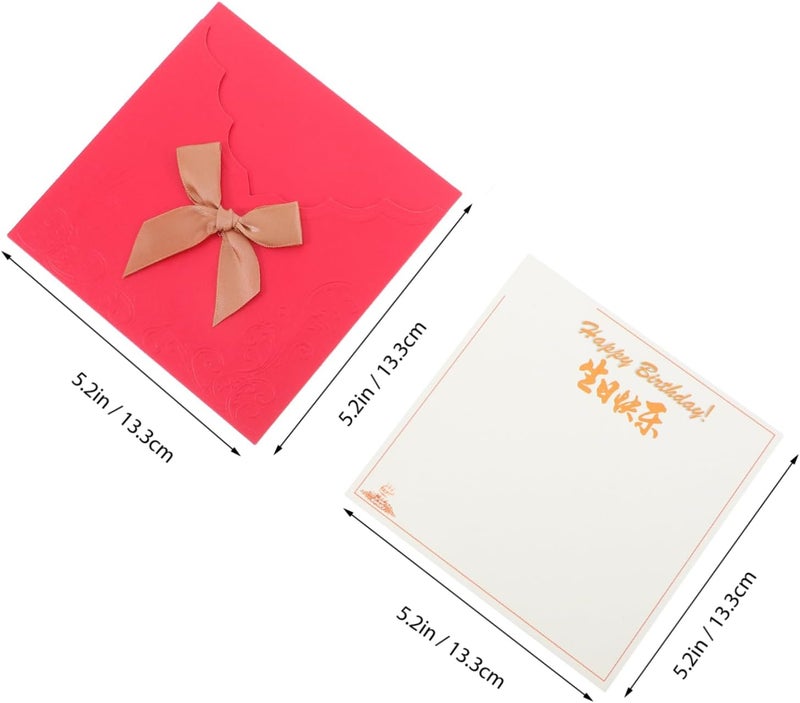 Angoily 10sets Employee Birthday Cards Envelopes Appreciation for Coworkers for Celebrations Easy to Write and Send Quality Design - Image 2
