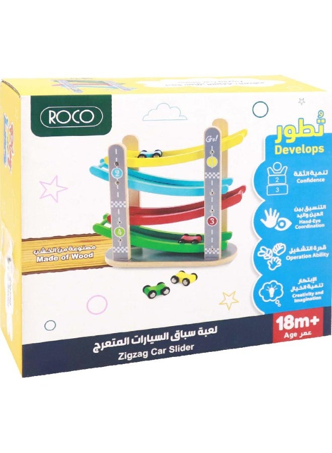 روكو مجموعة ألعاب سيارة زجزاج من روكو - Image 1