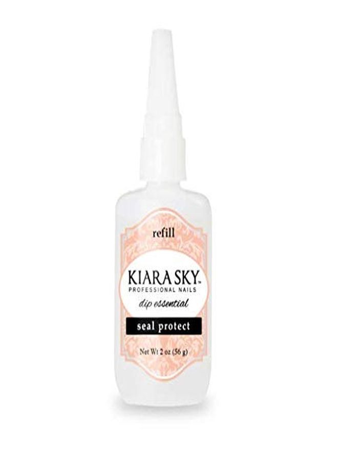 KIARA SKY Dip Essential Seal Protect Refill. Top Layer Polish Refill For Powder Manicure 2 Ounces - Image 2
