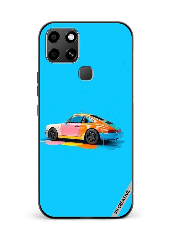 VR CREATIVE Protective Case Cover For Infinix Smart 6 Car Design Multicolour - Image 1