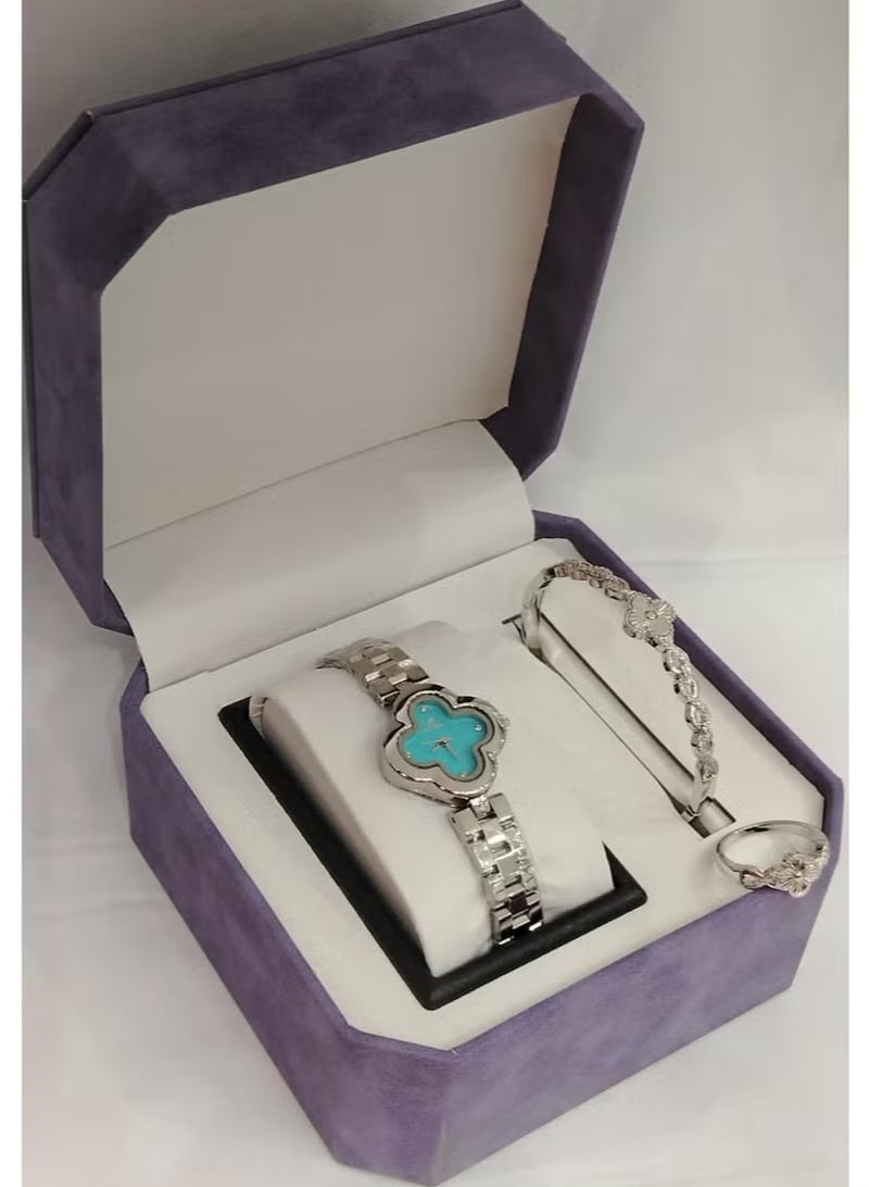 Women's watch with bracelet, elegant and high quality, new edition, stainless steel