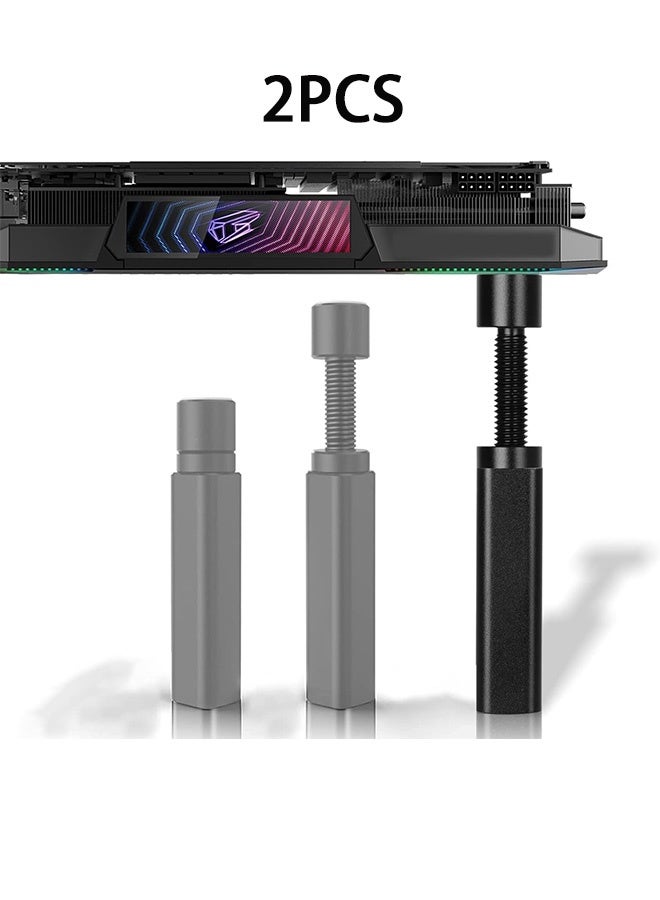 جمورو حامل وحدة معالجة الرسومات، دعامة دعم وحدة معالجة الرسومات، 72.5-122 مم، دعامة حامل ترهل بطاقة الفيديو، حامل وحدة معالجة الرسومات - Image 1
