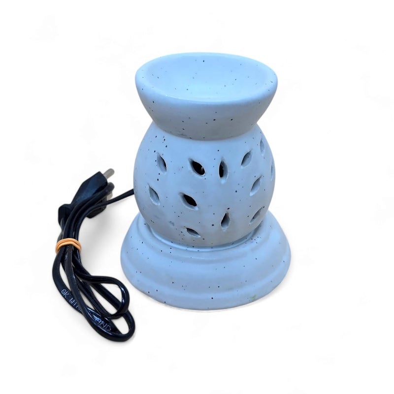 MAGICKAL MOON Ceramic Electric Aroma Diffuser for Home Fragrance Oil Burner Oil Warmer Owl Shaped Diffuser with 3 Aroma Oils Lemongrass Lavender Rosy Romance Fragrance 10ml Each White SNSSC0061 - Image 2