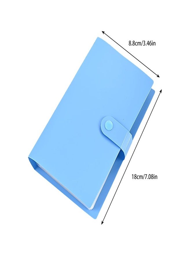 EUBUY 100 Pocket Currency Album, Paper Money World Collection Binder Book, Storage Album Holder for Banknote and Stamp Collecting Supplies - Image 3