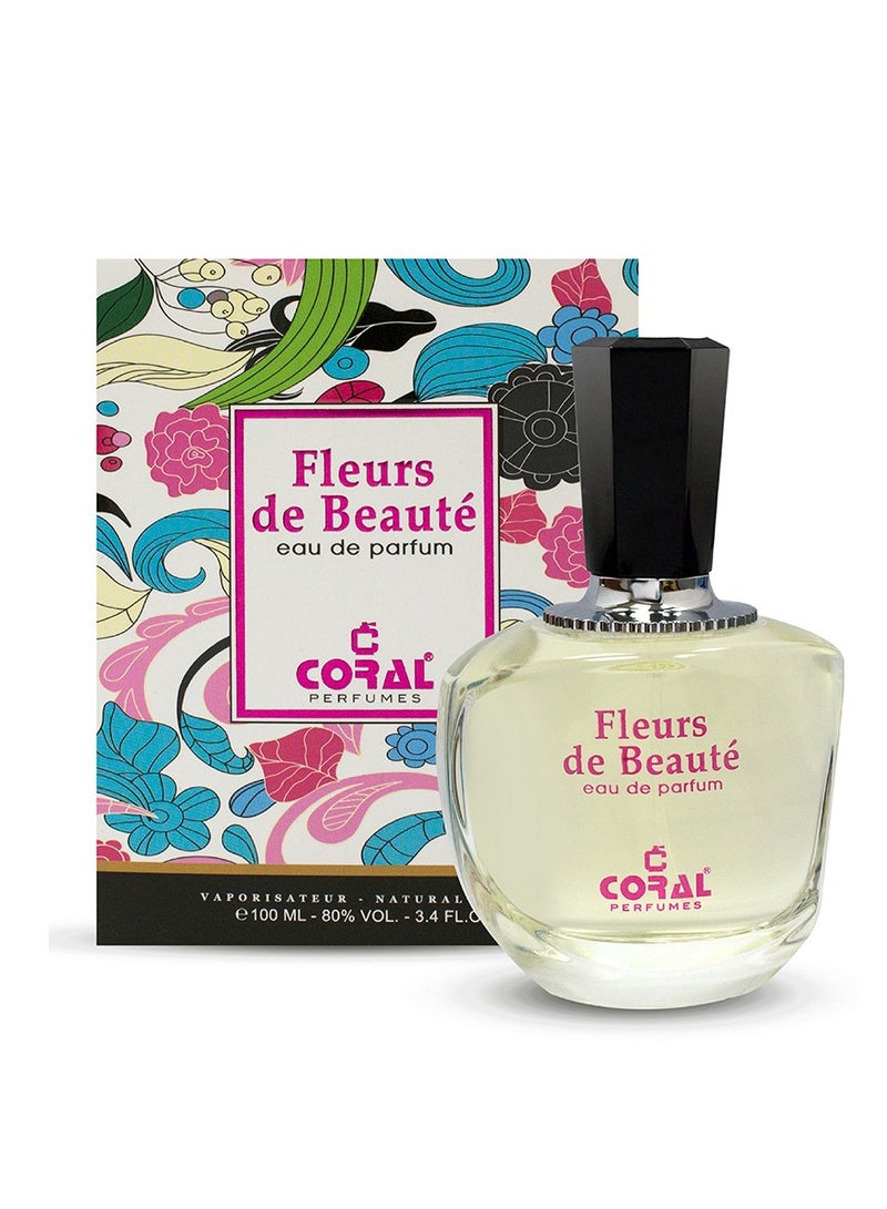 Coral Fleurs De Beaute EDP for Women - 100 ml - Image 2