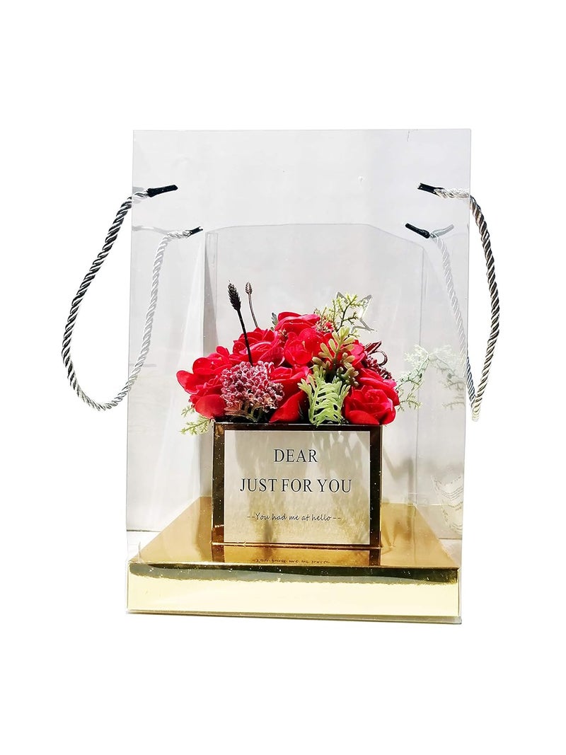 Northland Flowers with Box Gift Set in which Flowers Petals are Fragrance soap Set for Valentines Day - Image 1