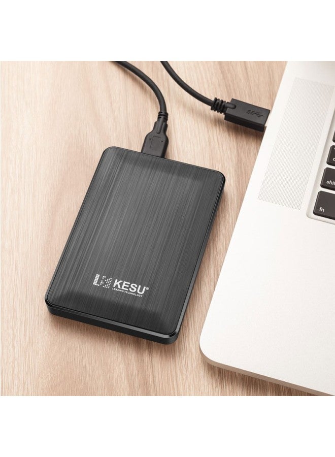 Kesu Portable Hard Drive Encrypted Usb3.0 2.5-inch K1 - Stylish Black External Storage For File And Photo Backup 160g - Image 2