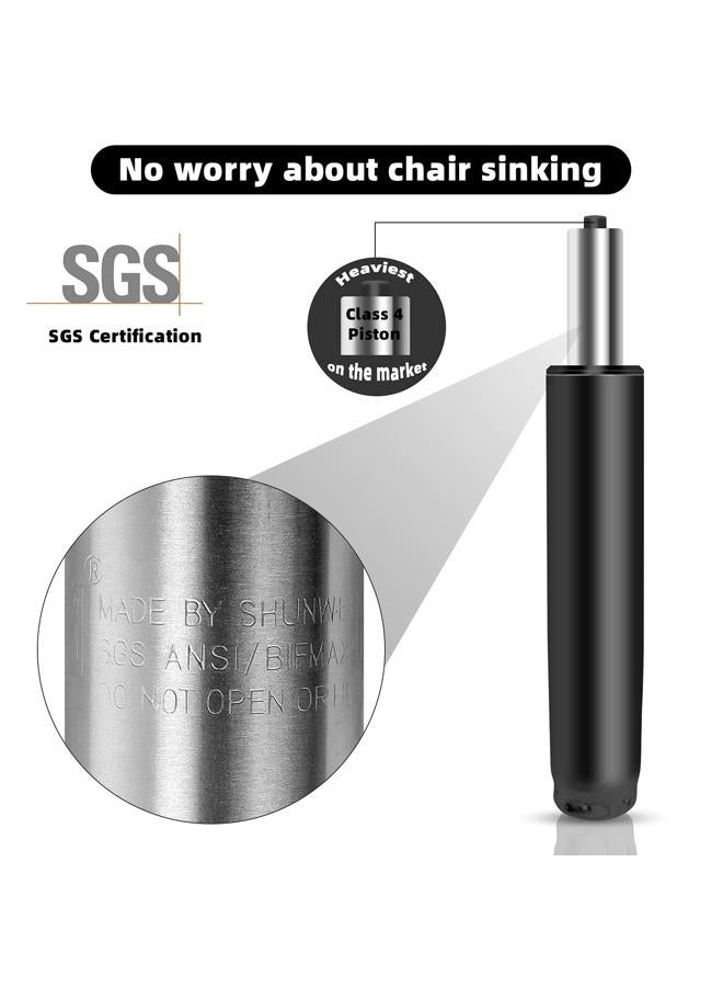 Omyoffice 4.7 inch Office Chair Gas Lift Cylinder-Office Chair Replacement Parts,Universal Size Fits Most Chairs,Heavy Duty Gas Lift Hydraulic/Pneumatic Piston for Office Chair - Image 5