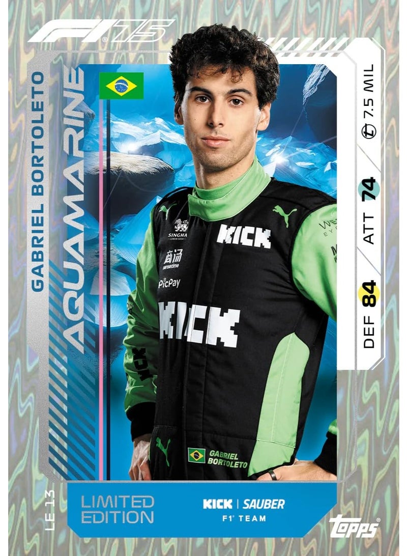 توبس لعبة بطاقات التداول والتحصيل Topps Turbo Attax Formula 1® 2025 (صندوق القيمة) - Image 4