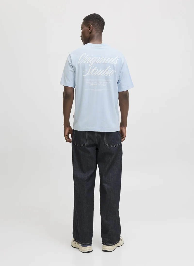 JACK & JONES JORNORREBRO TYPO TEE SS CREW NECK NOOS