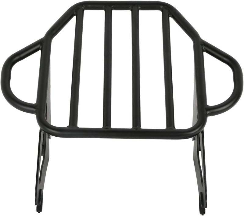 XFMT Motorcycle King Detachable Two-Up Luggage Rack for Harley Touring Road King Street Glide Road Glide Electra Glide 2009-Later, Flat Black - Image 2