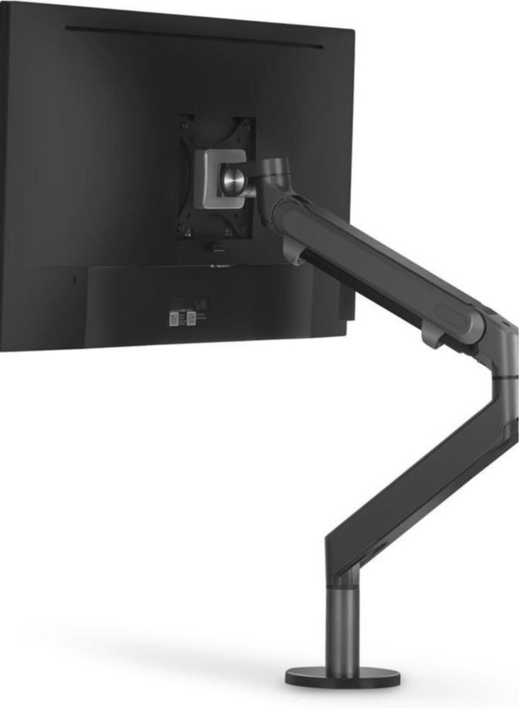 Single Gas Spring LCD Arm Desk VESA Bracket & Monitor Arm Stand for 10"-30" Screens: Tilt up 90° /down 85°, Swivel left/right 180°, 360° Rotation - Image 1