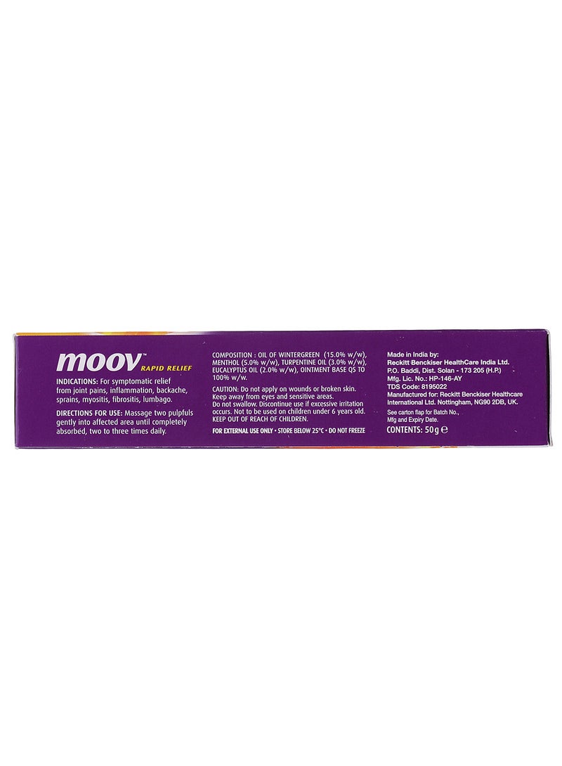 Moov Rapid Relief Cream 50g - Image 4