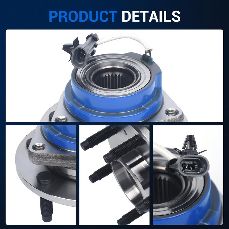 Autoround 513236 [2-Pack] Front Wheel Bearing and Hub Assembly for Chevy Uplander, Pontiac Montana, Saturn Relay, Buick Terraza (2006-2009) - Image 4