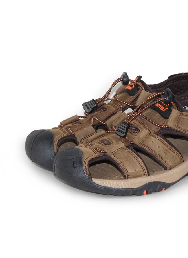 BOTELI Men's Outdoor Trail Hiking Walking Sandals Summer Sports Beach Shoes for Men  - Image 2