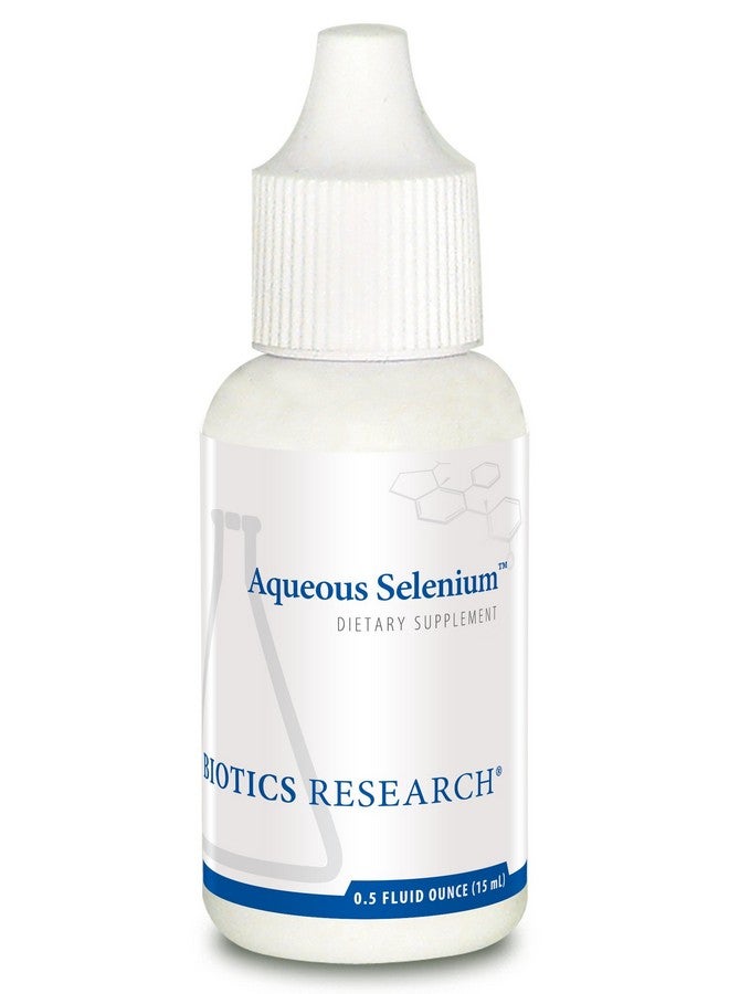 Biotics Research صيغة السيلينيوم السائلة من بيولوجيا الأبحاث، 95 ميكروغرام من قطرات السيلينيوم، وظيفة الغدة الدرقية، إنتاج الحمض النووي، الصحة الإدراكية، مضاد أكسدة قوي 0.5 أونصة سائلة - Image 1