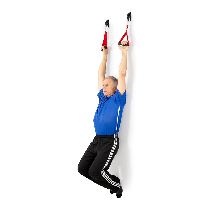 OPTP Hanging Handles by Bob Brad Home Workout Spinal Decompression Tool for Back and Shoulder Health and Strength Training Promotes Grip Strength Shoulder and Core Stability and More - Image 3