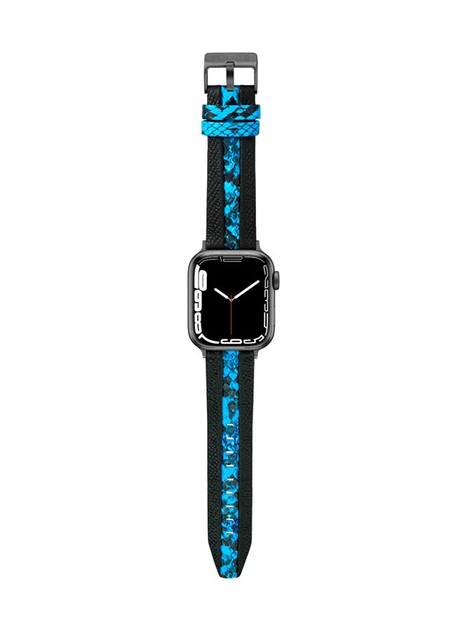 POLICE Bridge Black Leather Watch Straps