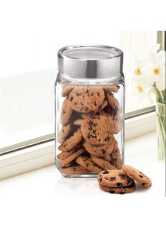 Treo By Milton Cube Storage Glass Jar, 1000 ml Each, Set of 6, Transparent| BPA Free | Storage Jar | Kitchen Organizer | Modular | Multipurpose Jar | Cookies Jar - pzsku/Z2D7A41A153FD31E10BFFZ/45/_/1738306587/bdd6ec30-adf2-4350-bbe5-be5119bab144