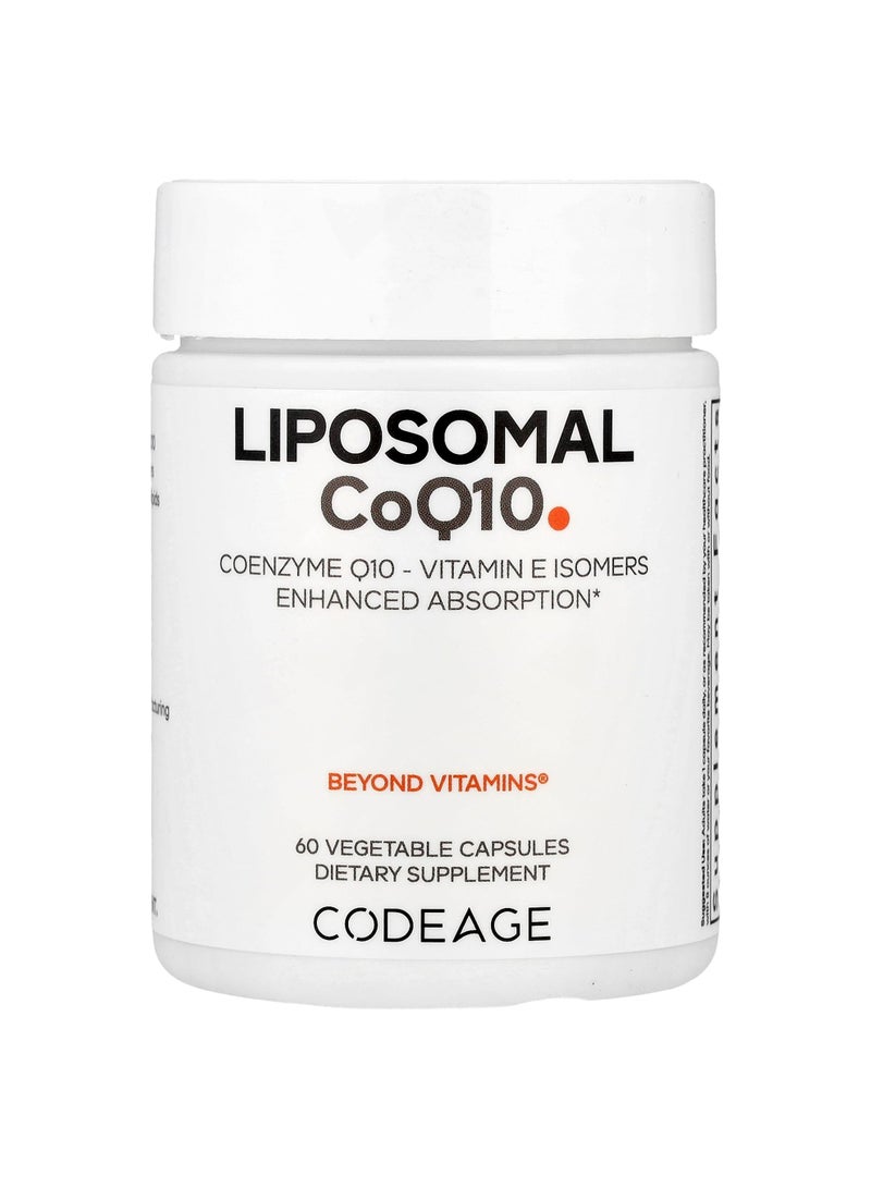 Codeage Liposomal CoQ10, 60 Vegetable Capsules