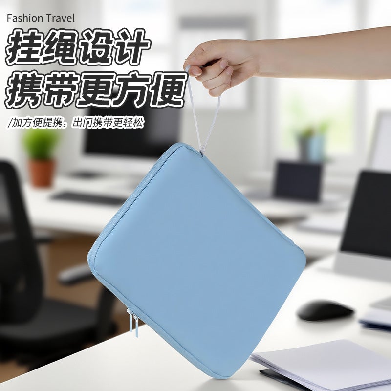 Tablet Computer Bag 10.9inch 12.9inch Portable Pu Bag Student Study Bag Protective Cover 11inch Tablet Bag - Image 4