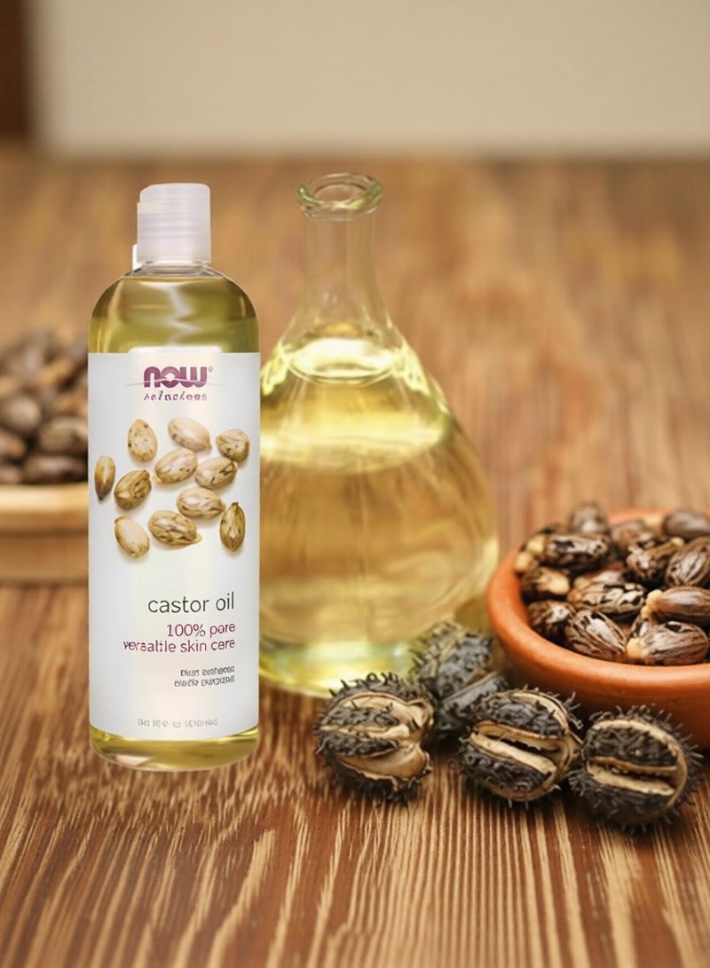 ناو فودز زيت خروع متعدد الأغراض أصفر 118ملليلتر - Image 3