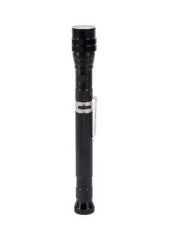 LUSTER 4pc Extendable led flashlight with hanging clip and strong magnetic base multiple colors  - Image 3