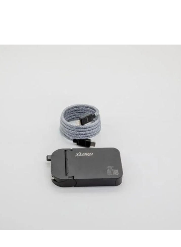 XLORD X-LORD Viedma 65W GaN Upgraded Wall Charger – PD Super Fast Charging - Image 4