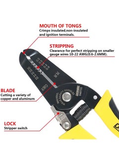 Generic DOWELL 22-30 AWG Wire Stripper Wire Stripping Tool Wire Cutter And Multi-Function Hand Tool  - Image 3