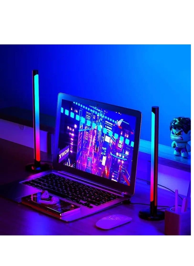 ELTRAZONE Smart RGB LED Light Bars, Ambient Lighting, Bluetooth Monitor Flow Light Bars with APP Control, Color Gaming Light Bar for TV/Room Decoration/Movie/PC  - Image 2