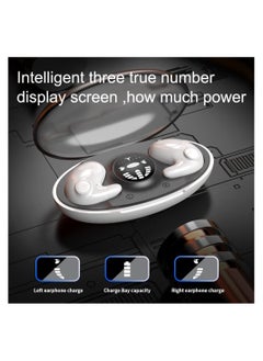 Invisible Sleep Wireless Earphone IPX5 Waterproof, 2023 New Sense-Free to Wear Bluetooth Earbuds for Sports Sleep, Premium Noise Cancelling Hidden Touch Control with chrager Case (Black) - pzsku/Z2D7A94F9C5AB84518202Z/45/_/1698926485/6cb252ab-c81f-4d5e-af44-b8aa0c73c592