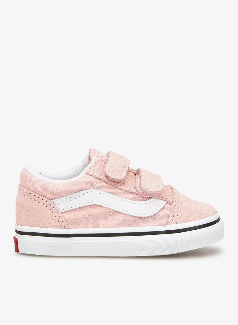 VANS Kids' Old Skool Velcro Unisex Shoe (Baby and Toddler)