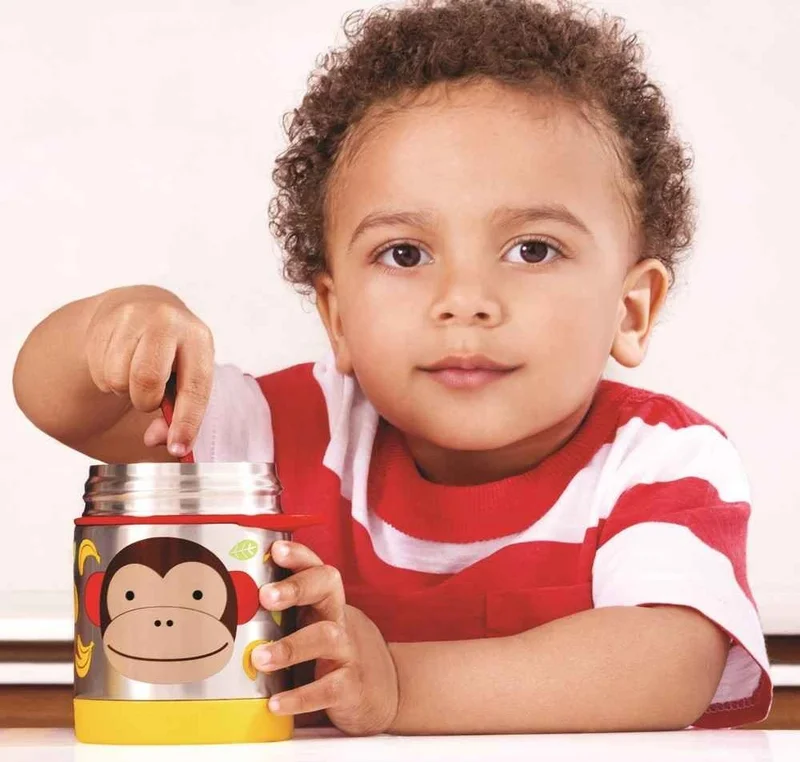 Skip Hop Stainless Steel Thermos Monkey