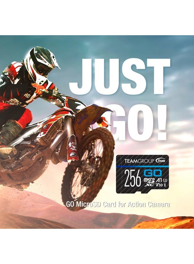 TeamGroup GO Card 128GB x 5 PACK Micro SDXC UHS-I U3 V30 4K for GoPro & Drone & Action Cameras High Speed Flash Memory Card with Adapter for Outdoor Sports, 4K Shooting, Nintendo-Switch TGUSDX128GU363 - Image 3