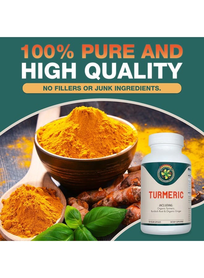 Carnivora Turmeric – All Natural Support for Joints and Digestive Health. Strong Antioxidant Properties, Promotes a Healthy Inflammatory Response (90 Vegan Capsules) - Image 4