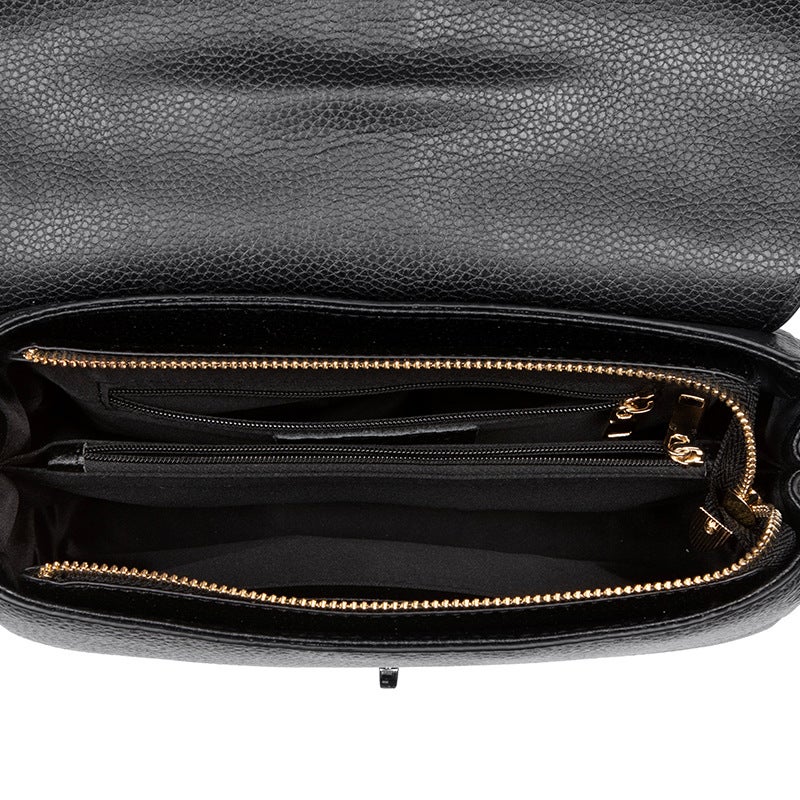 Genuine Leather Women'S Bag High-End 2023 New Fashionable Fashionable Niche Shoulder Crossbody Bag Top Layer Cowhide Women'S Bag - Image 5