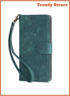 Beauenty For Xiaomi Redmi Note 14 5G / Xiaomi POCO M7 Pro 5G Cover with Hand Strap, PU Leather Full Body Protection Shockproof Flip Mobile Cover, RFID Anti-theft Brush Folio Wallet Case  - Image 4