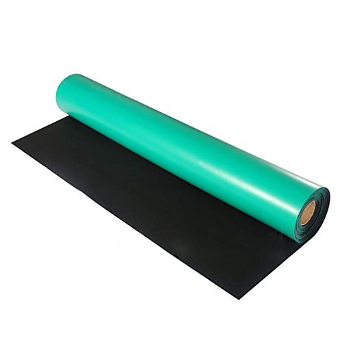 tonchean 23.7" x 118" Rubber ESD Soldering Mat Roll, ESD Anti-Static Mat Roll High Temperature Resistant ESD Grounding Desk Mat Anti-Static Table Mat for Phone,PC,ESD Sensitive Device Repair, Green - Image 4