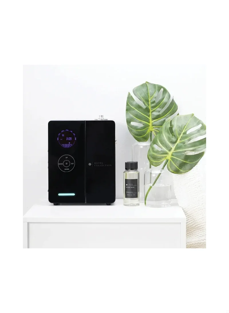 Hotel Collection Penthouse Scent Diffuser Advanced Atomization Technology, Timer, Secure Fragrance Lock, Waterless and Heatless, Cold Air Diffusion Fan - 1,200 sq ft - White
