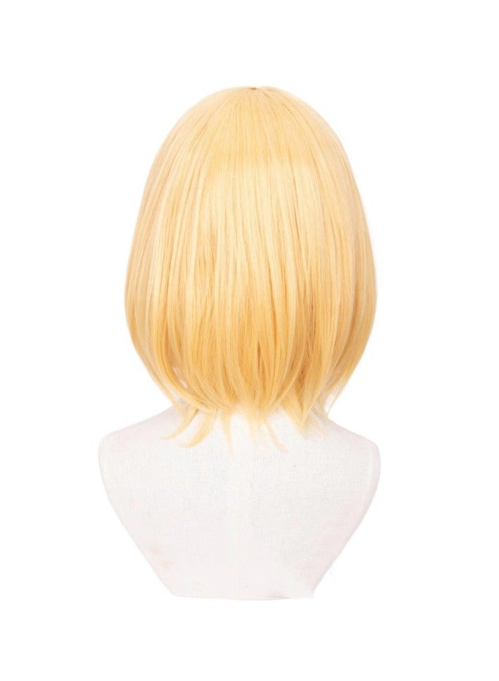 general Howl's Moving Castle Howl cosplay wig anime wig fluffy and stylish with even hair density - Image 3