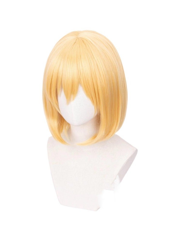 general Howl's Moving Castle Howl cosplay wig anime wig fluffy and stylish with even hair density - Image 1